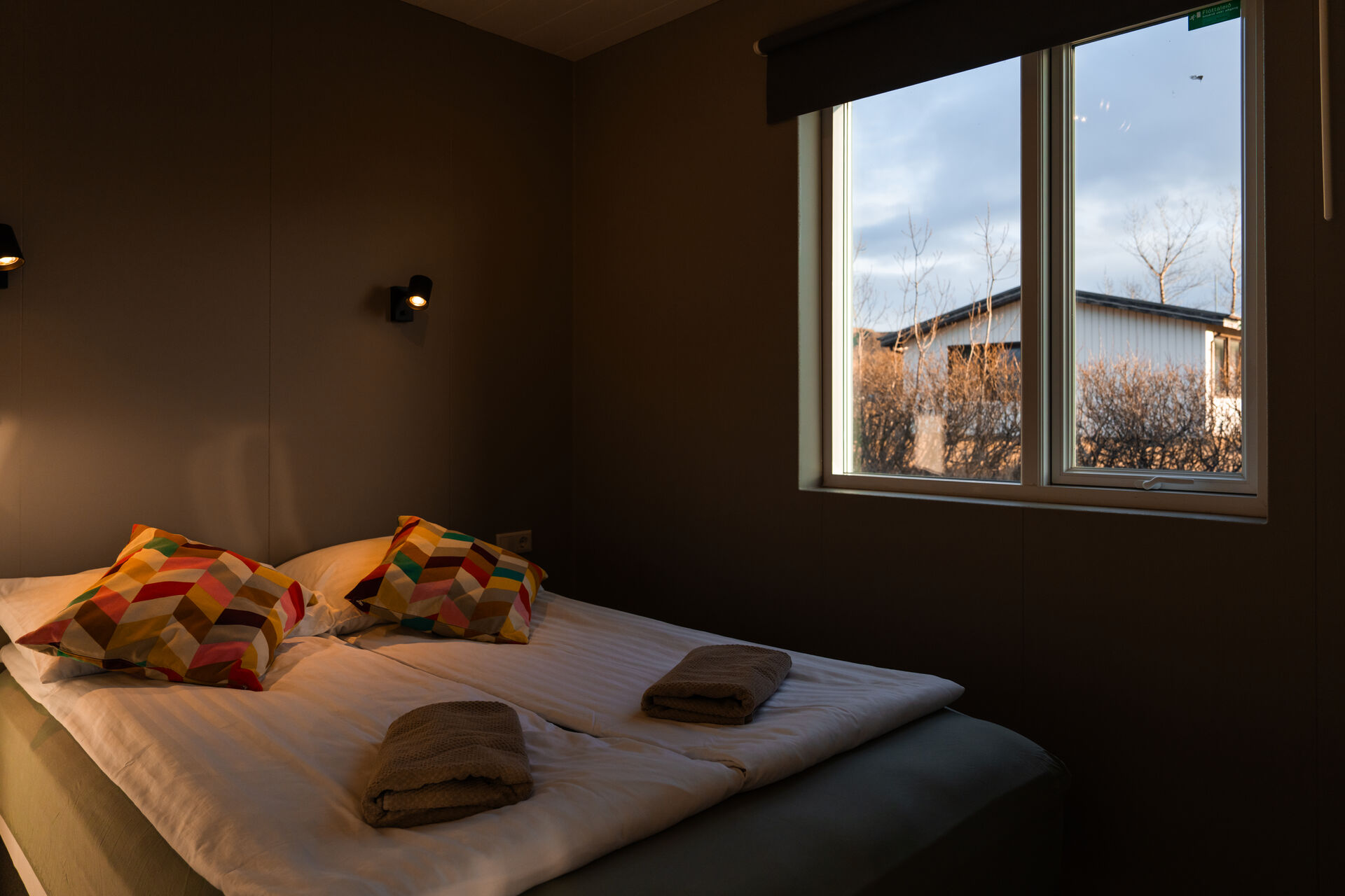 Apartment Skógafoss bedroom