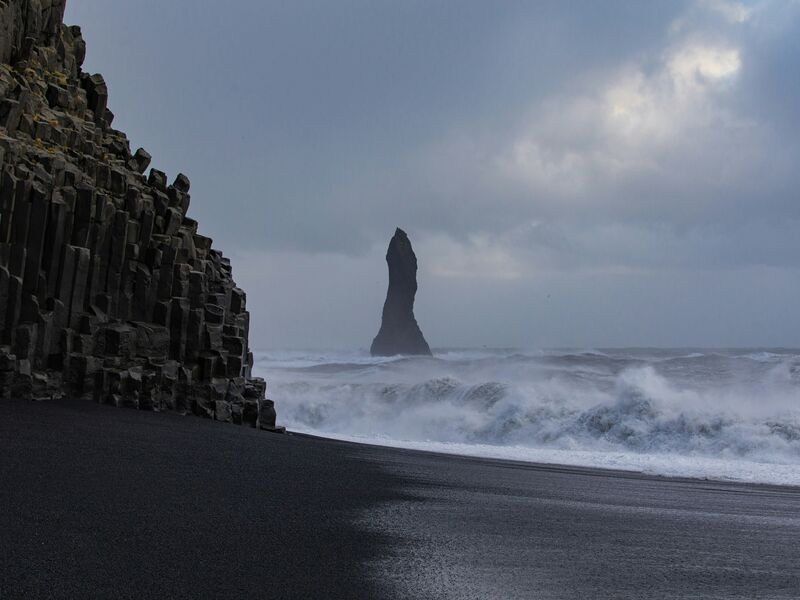 Reynisfjara black sand beach