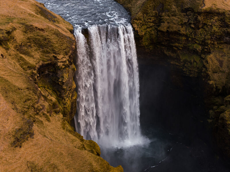 Skógafoss waterfall