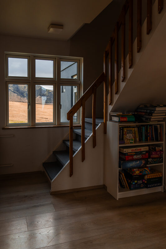 Staircase with board games
