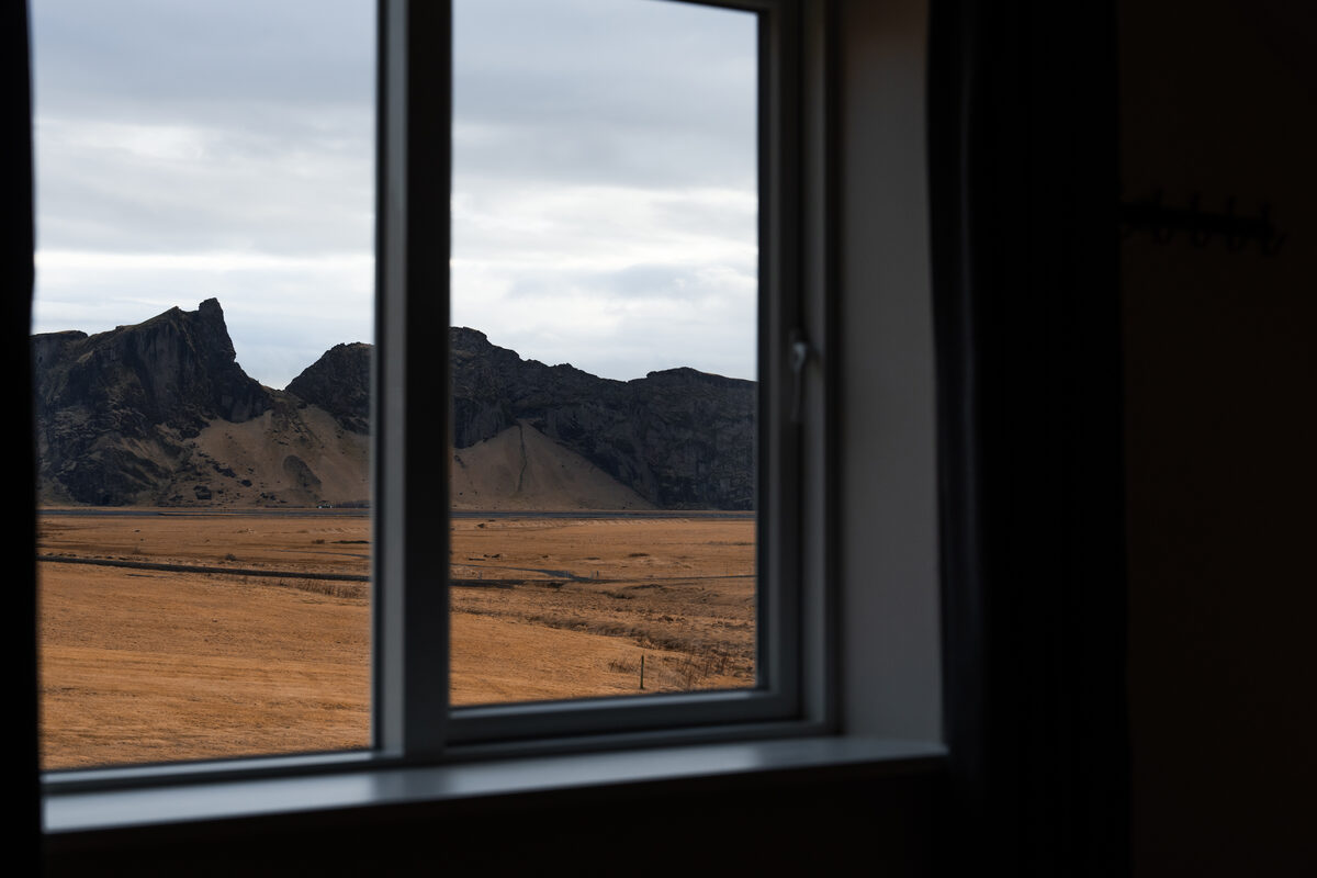 Mountain views from the guesthouse