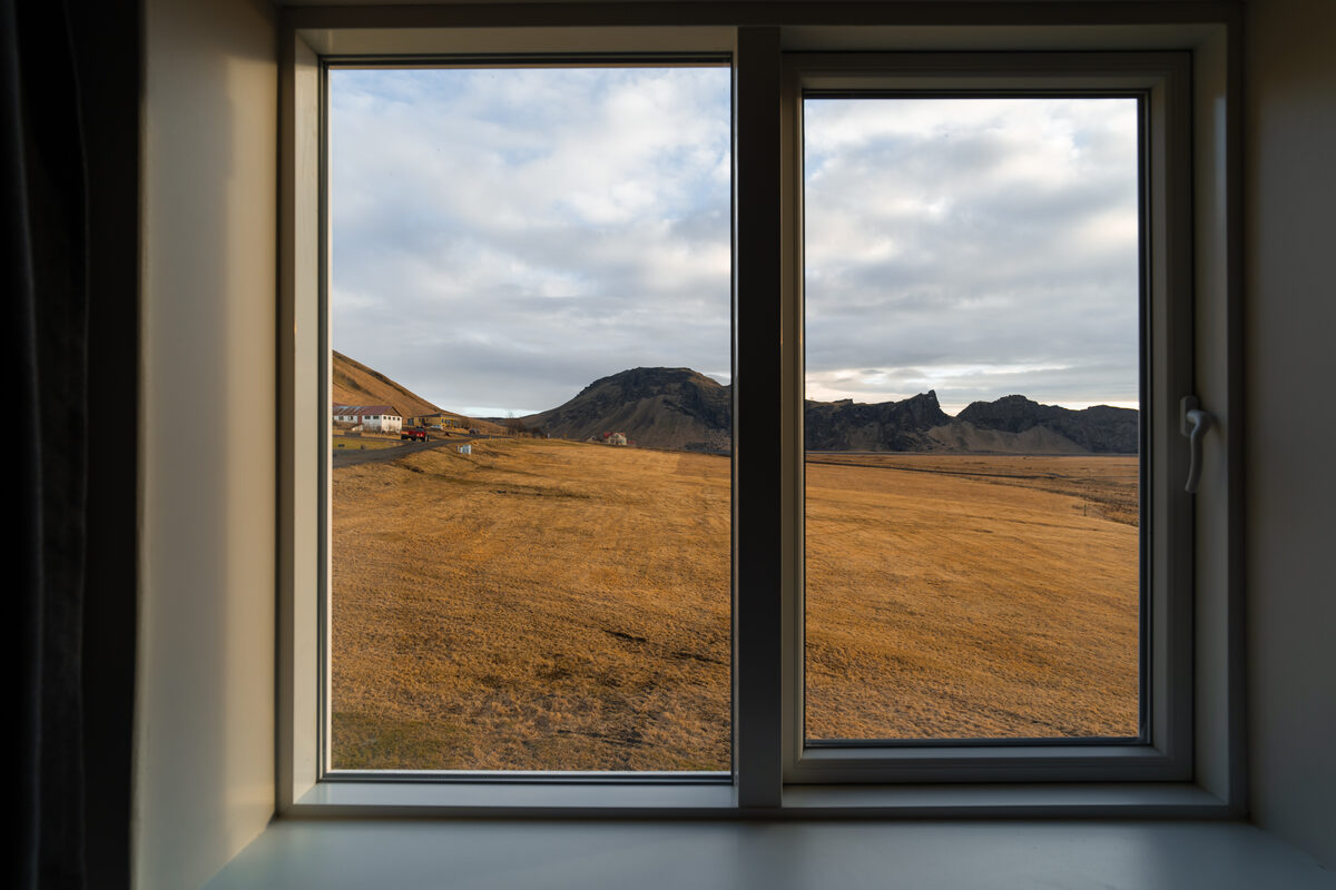 Panoramic mountain view